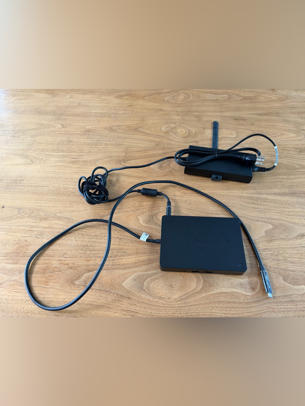Dell Black USB-C Docking Station with Power Adapter